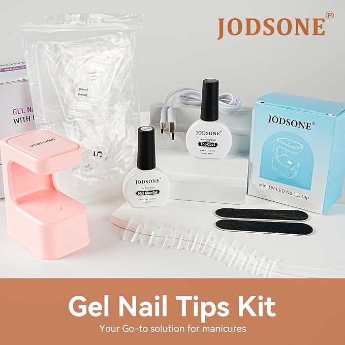 Lamp Clear Nail Tips-Square-1