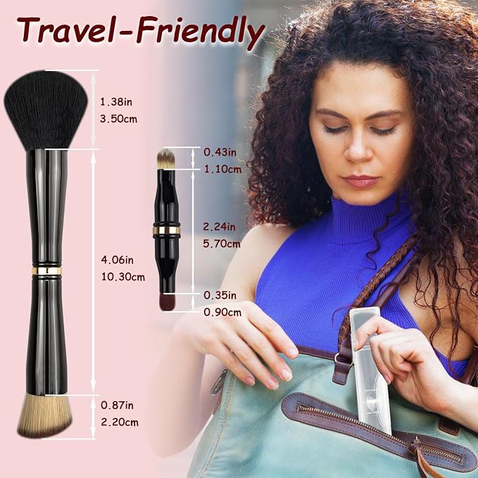 4 in 1 makeup brush-Black