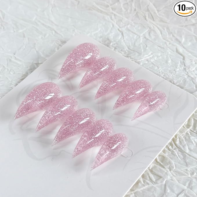 glitter pink
