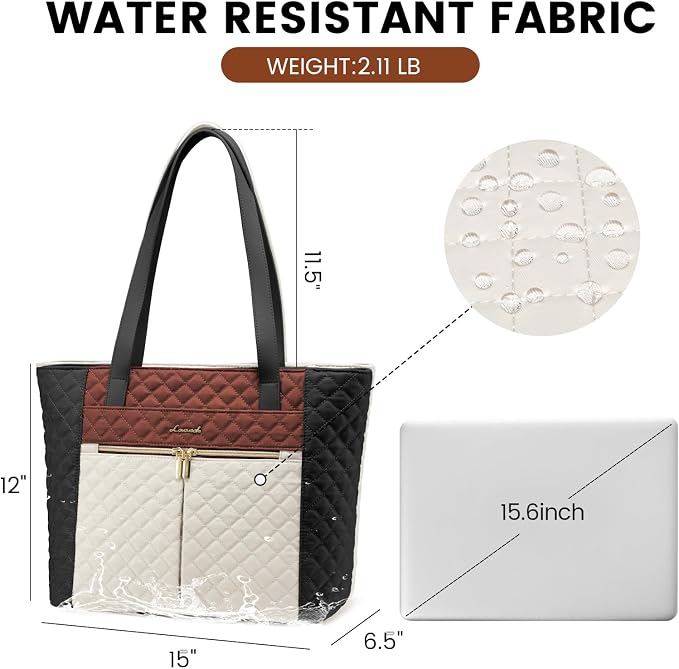 Brown-black-white Apricot(quilted)