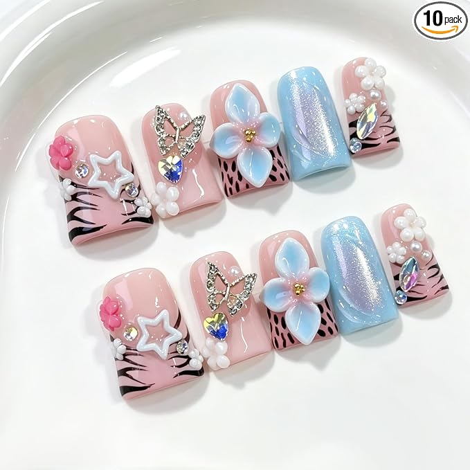Light Blue Pink