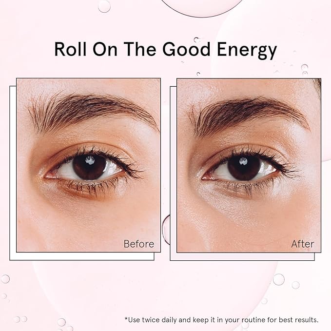 Moisturizing Eye Serum with Rose Quartz Ball