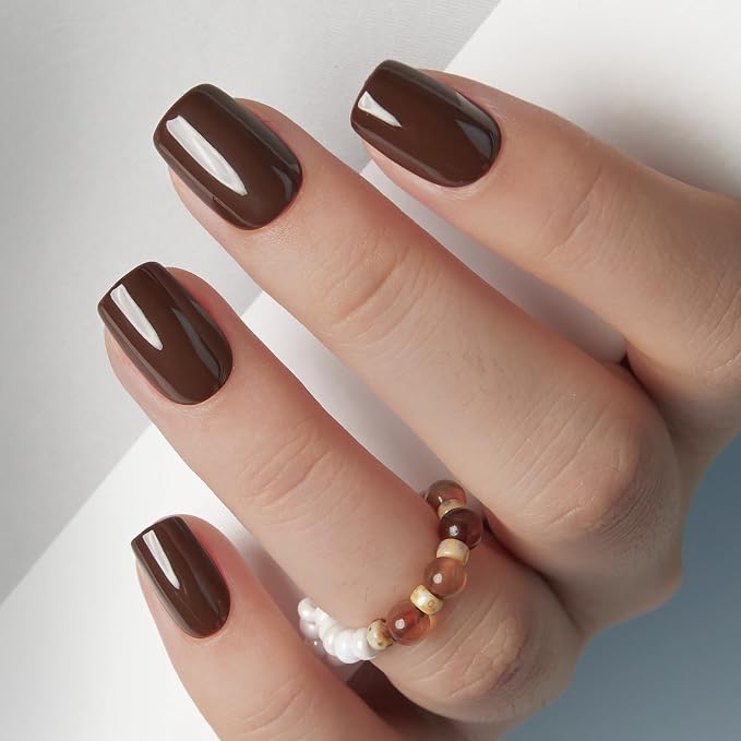 Brown Nails