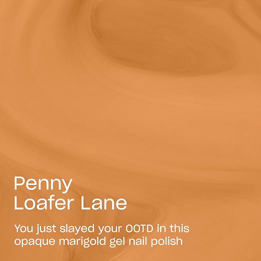 Penny Loafer Lane | Opaque Dark Yellow Marigold