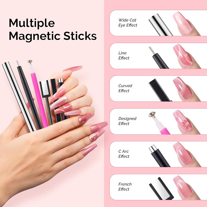 21PCS Nail Magnet