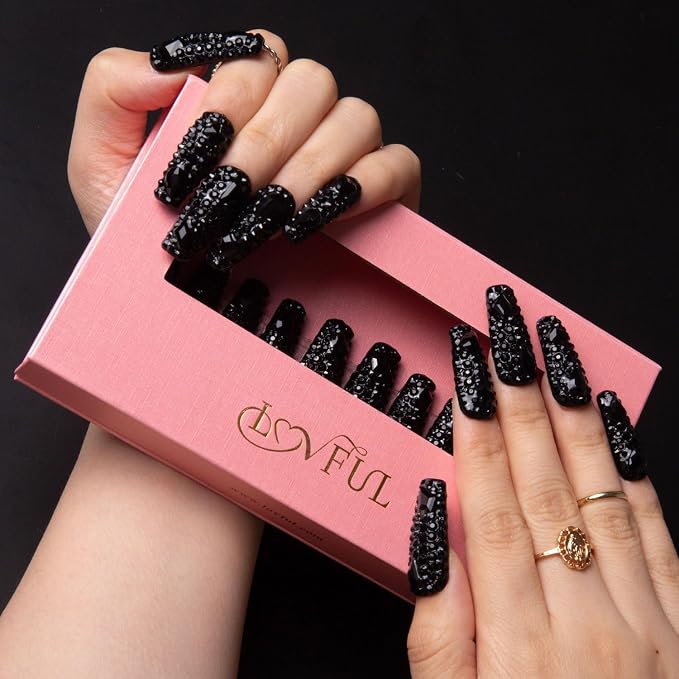 Classic Black Rhinestone