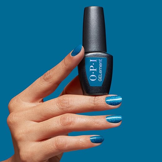 I Sea You | Opaque Cool Bright Blue Silver Shimmer