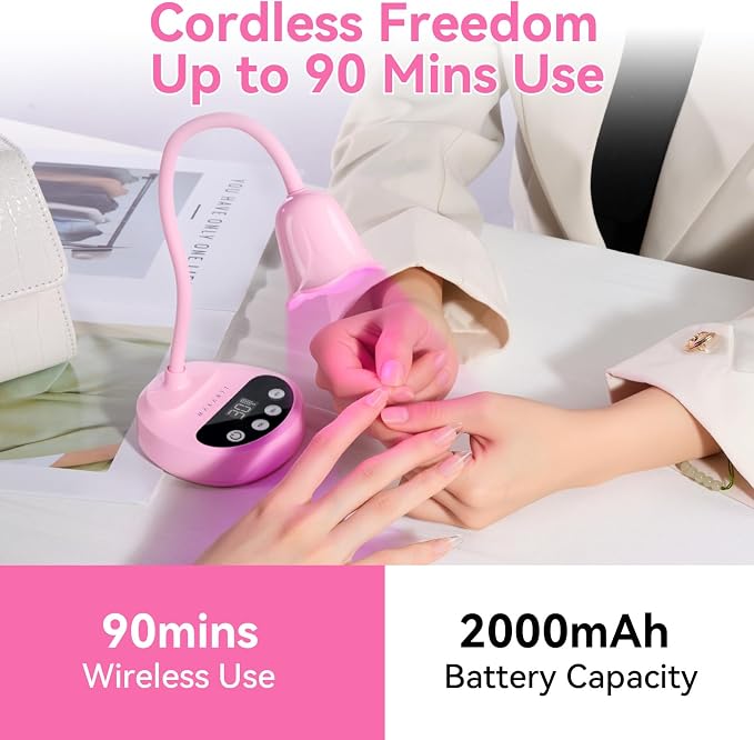 A2-uv nail lamp-Pink