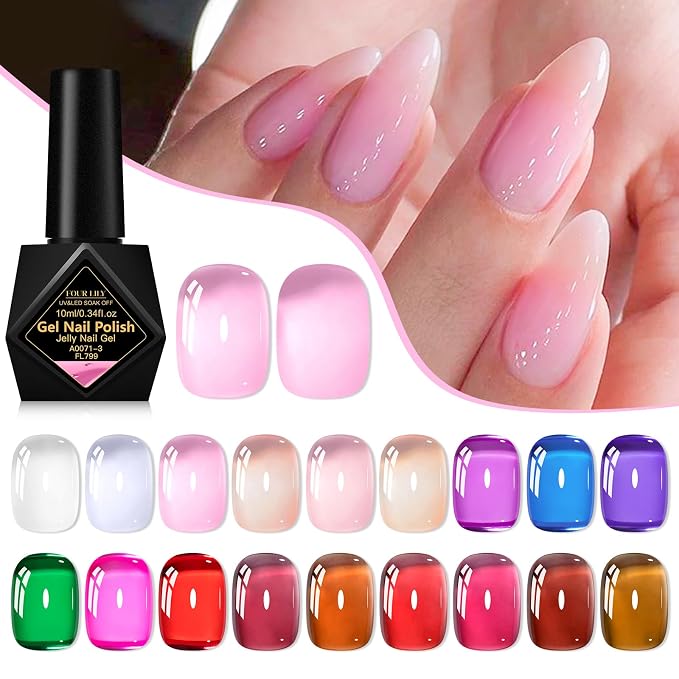 18 PCS Gel Nail Polish - 06