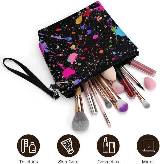 Colorful Paint Splatter Pattern