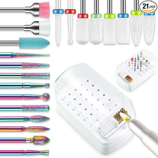 21pcs drill bits+Holder Case
