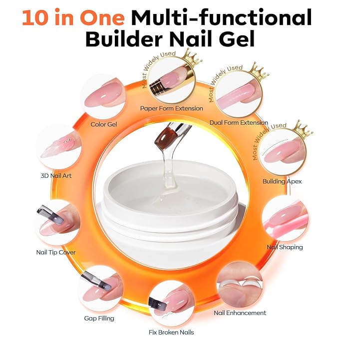 Builder Gel - 3 Colors