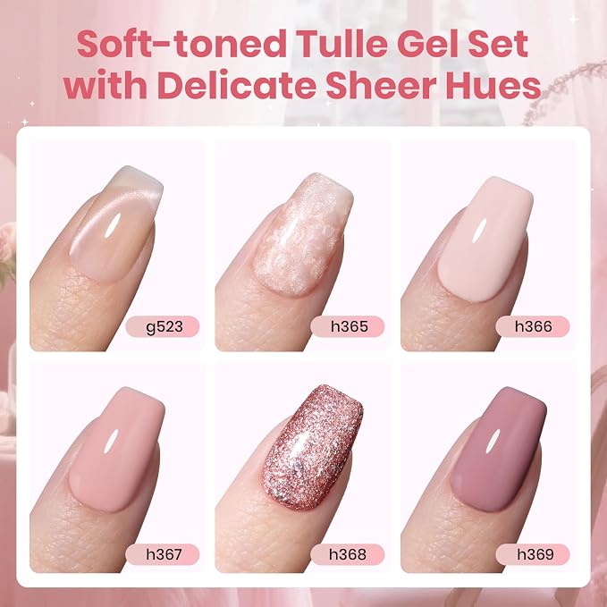 Soft-toned Tulle