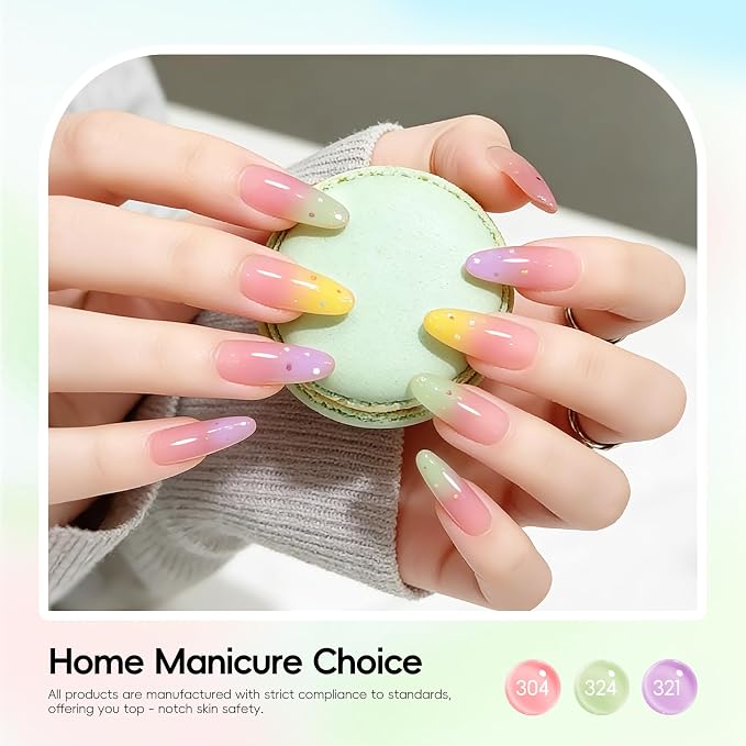Jelly Gel Nail Polish Set