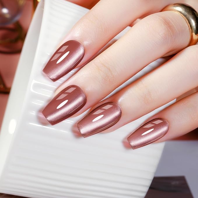 Fall Glassy Cat Eye Gel