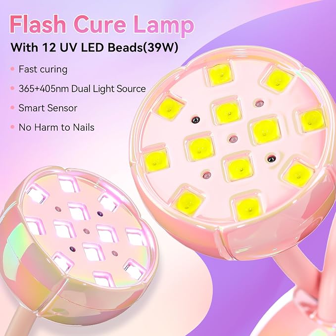 A03-nail lamp-Glazed Pink