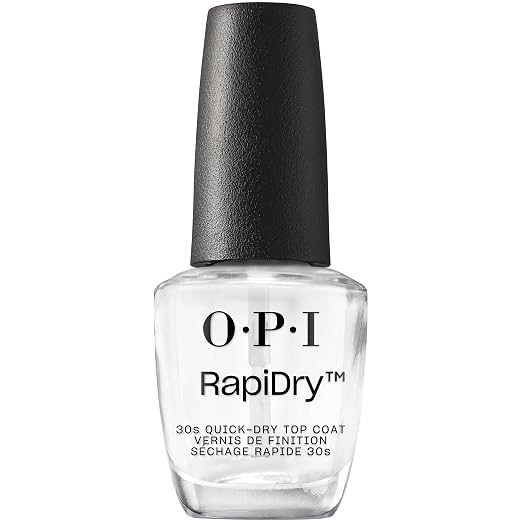RapiDry Top Coat, Quick-Drying Formula