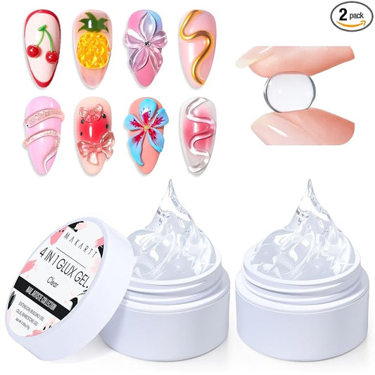 Clear 2pcs