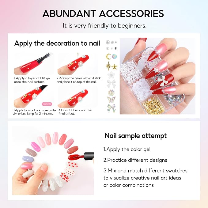 82PCS Gel Nail Kit