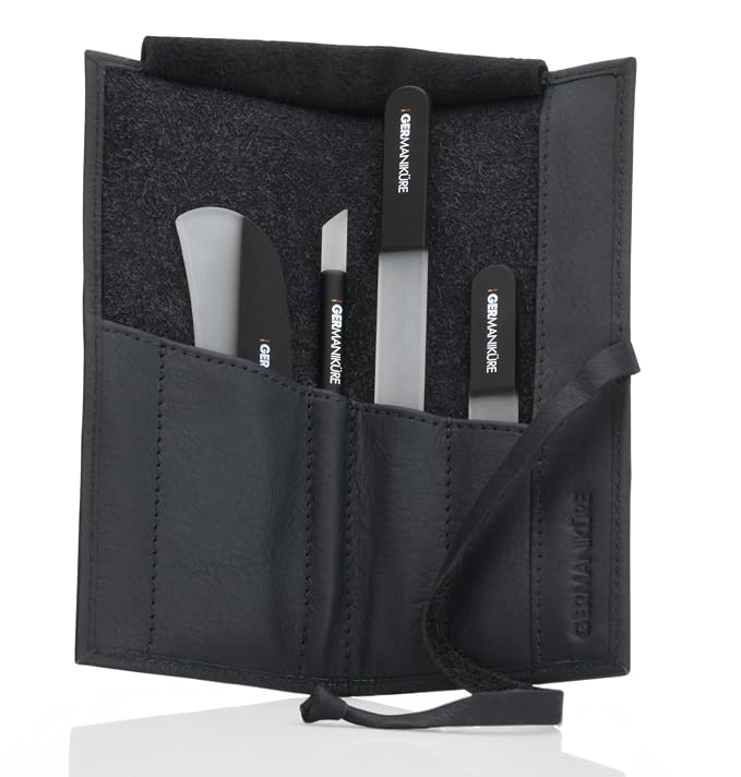 Black Leather Roll