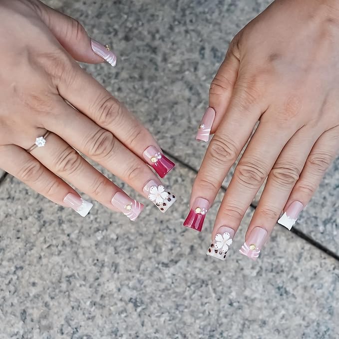 Blush White Gradient Daisy