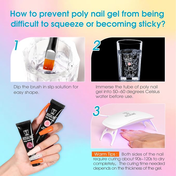 20 Color Poly Nail Gel Kit-03