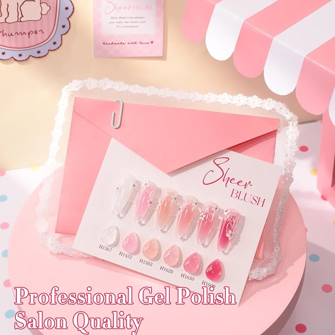 Jelly White Nude Pink