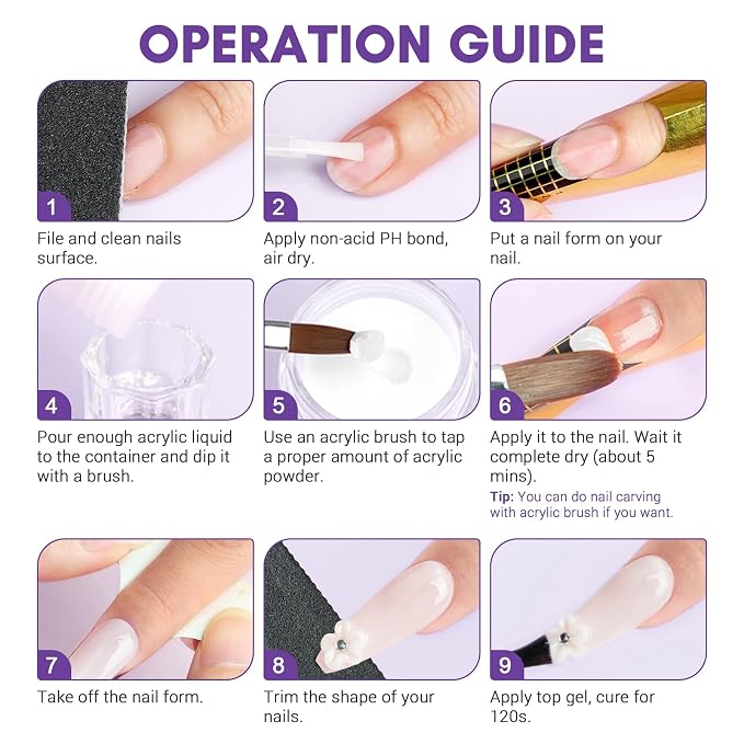 A2-Acrylic Nail Kit with Drill