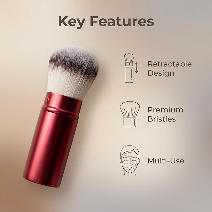 Red with Light Brown Bristles