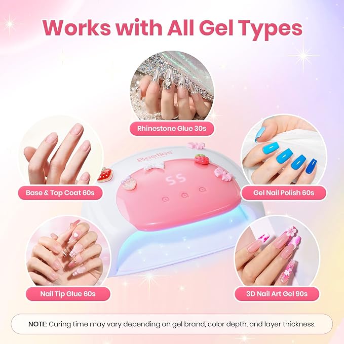 Y-UV Nail Lamp for Hands & Feet Candy White