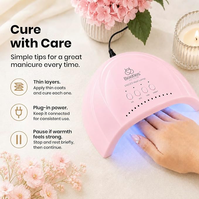 UV Nail Lamp for Hands & Feet Pink