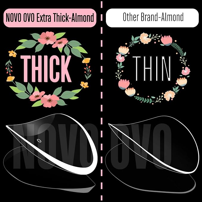 Medium Almond Extra Thick