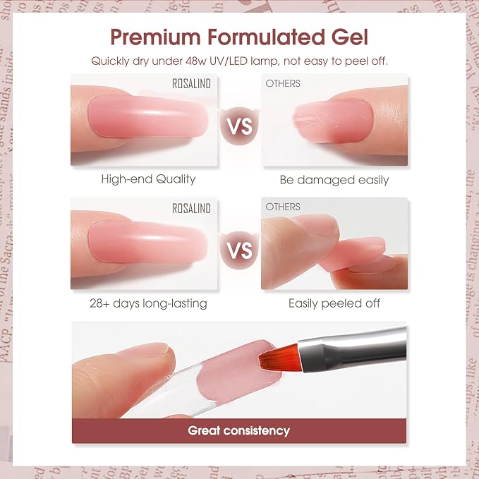 60ML*2 Clear&Melon Pink
