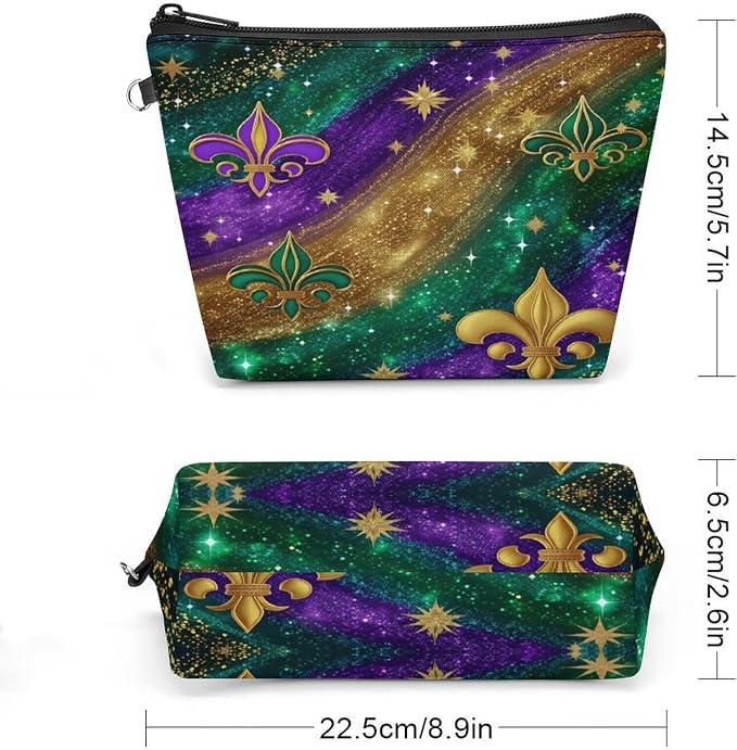 Mardi Gras Fleur De Lis Stars Pattern
