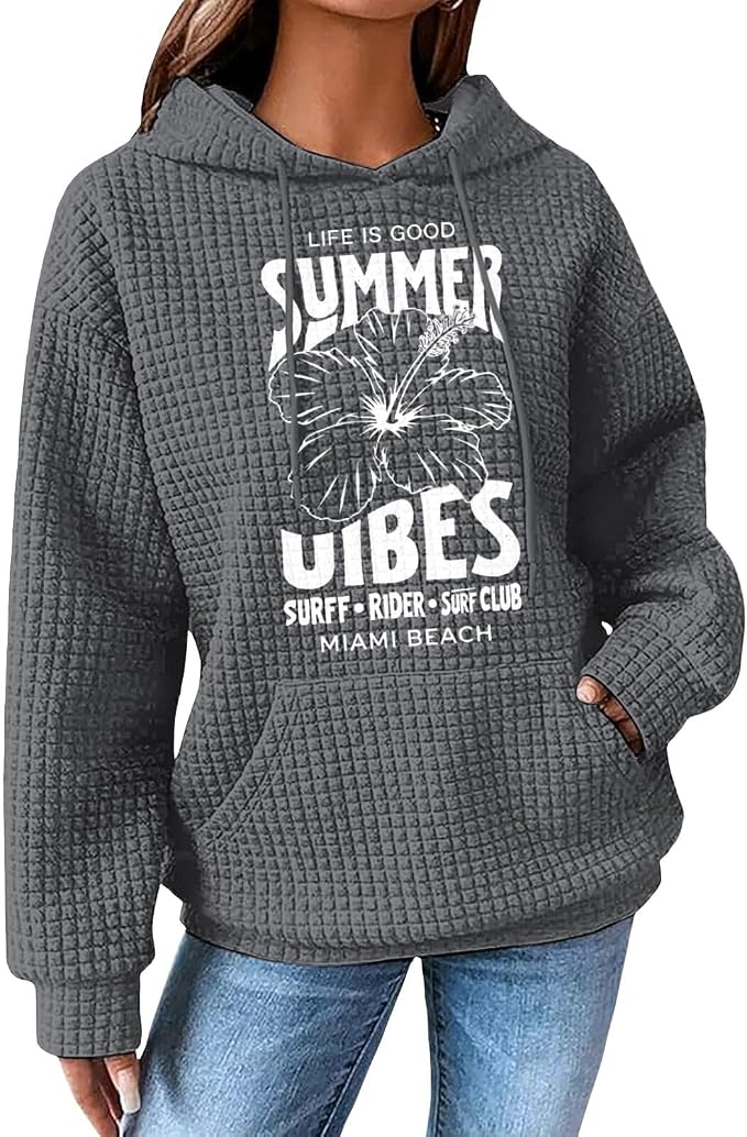 Womens Fashion Floral Print Hoodies 11