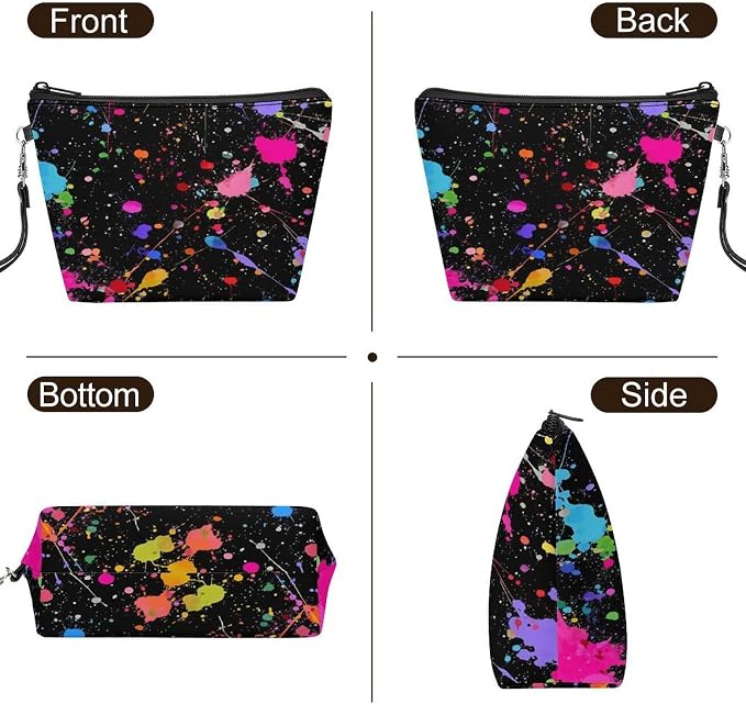 Colorful Paint Splatter Pattern