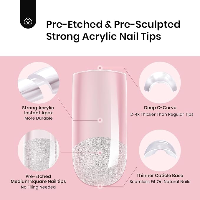 1 - Tipex Nails Only | Medium Square | 512