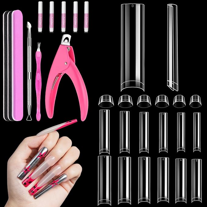 504PCS 3XL Square Nail Tips