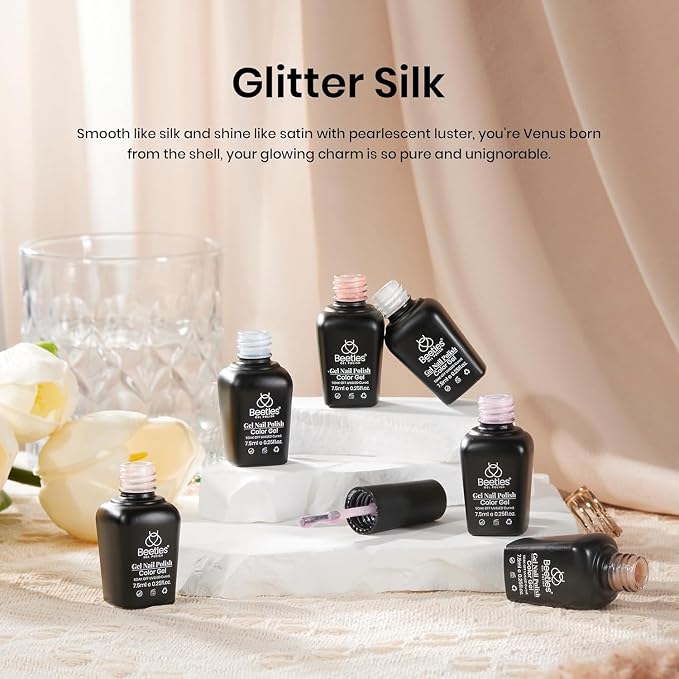 0-0-6 Colors Glitter Silk