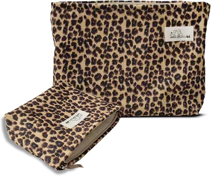 LG-Brown Leopard Corduroy-Set 2