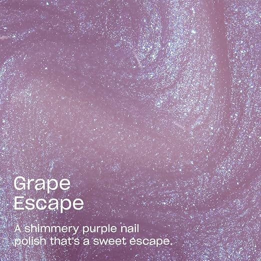 Grape Escape | Sheer Pastel Purple Shimmer