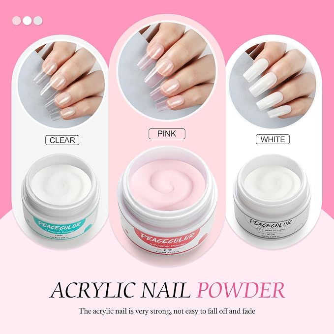 Candy Colors Collection Acrylic Nail Kit