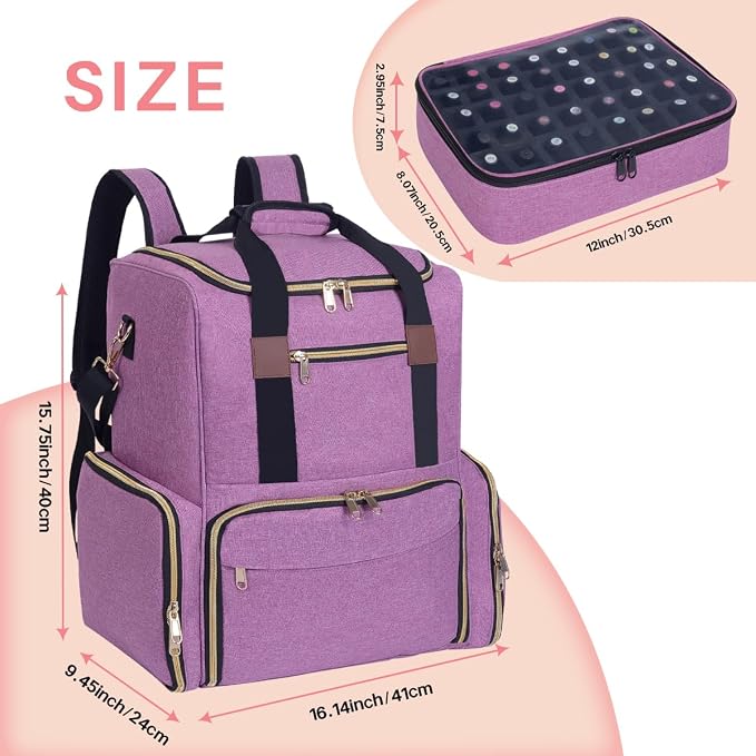 Purple Backpack