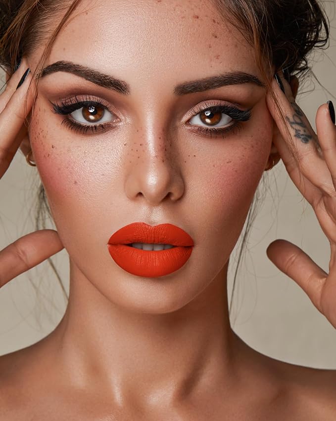 DarkRed/Nude/Orange