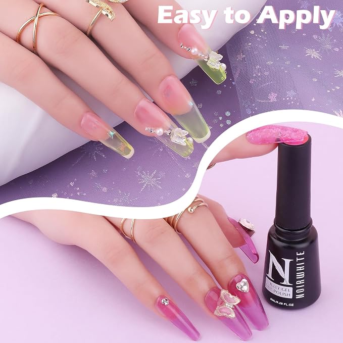 Jelly Gel Nail Polish Set-20 Colors