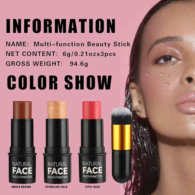 3 IN 1 Blush Stick