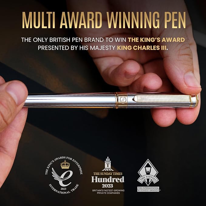 10. Silver Chrome with Gold