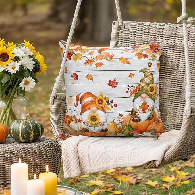 Gray, Pumpkin Orange