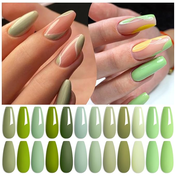 12 Pcs Green