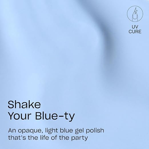 Shake Your Blue-ty | Opaque Soft Light Blue Crème